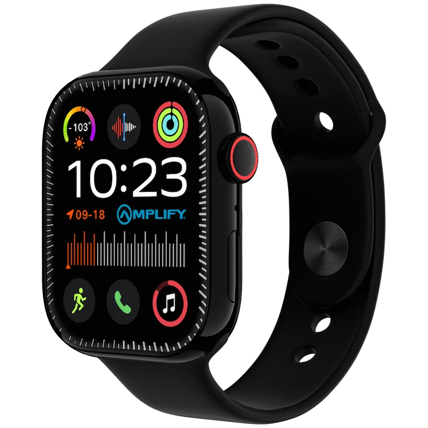 Amplify Challenge Series Square Smartwatch - Black