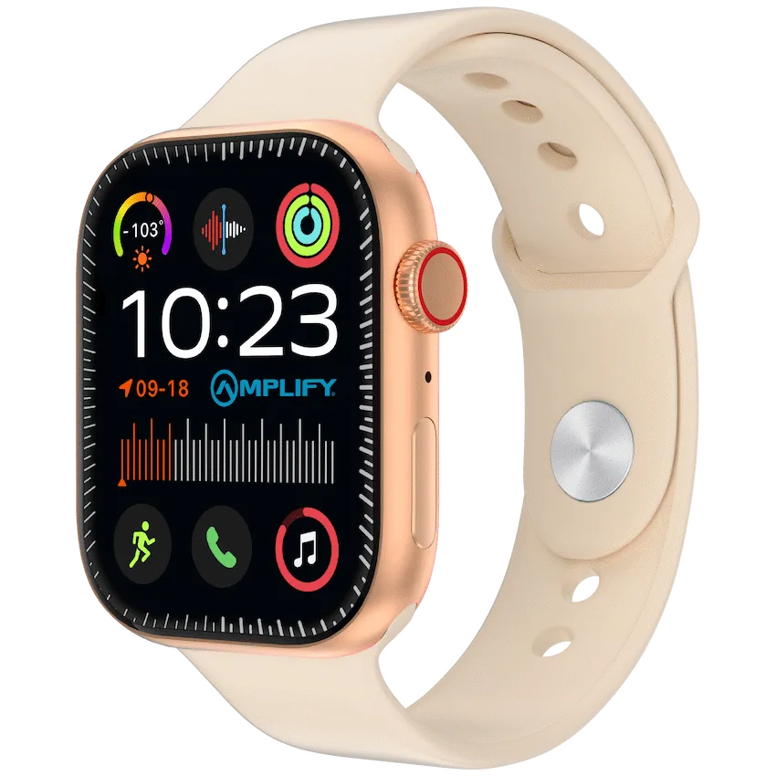 Amplify Challenge Series Square Smartwatch - Gold