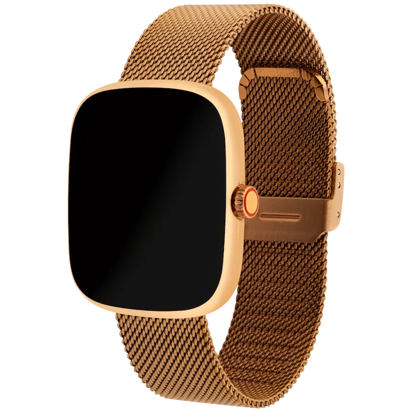 Volkano Ayla Collection Smartwatch with Milanese Strap